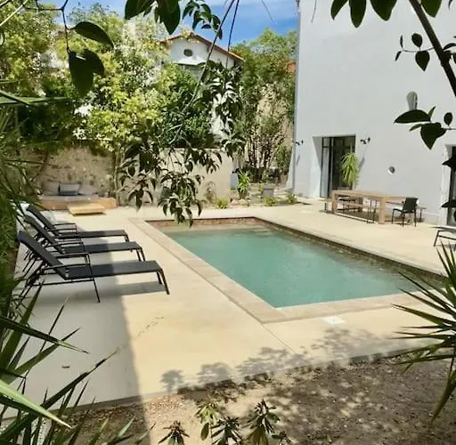 Grande Maison De Maitre Contemporaine A 10 Min De La Et Piscine Salles-dʼAude